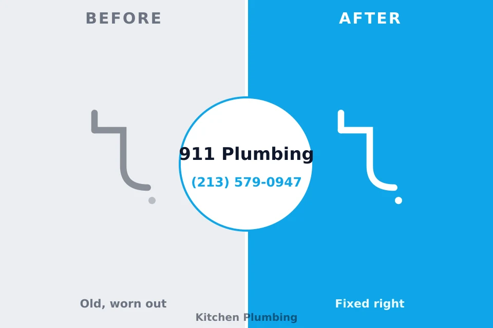 Before and after: plumbing repair Point Pleasant, NJ